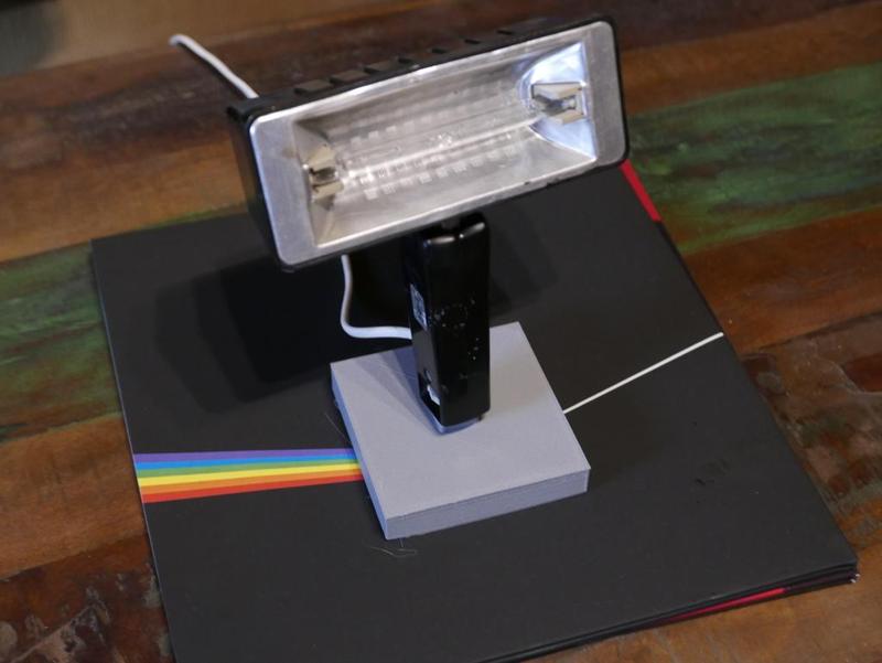 1/4" tripod thread equipment mount/stand