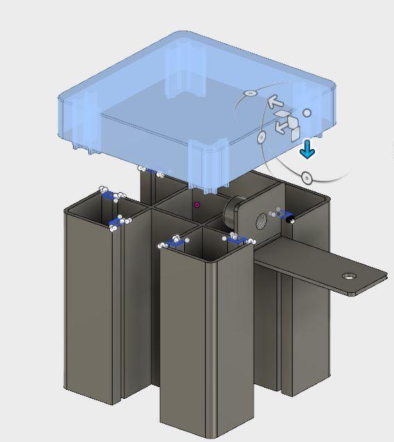 Chapeau de poteau Castorama Neva