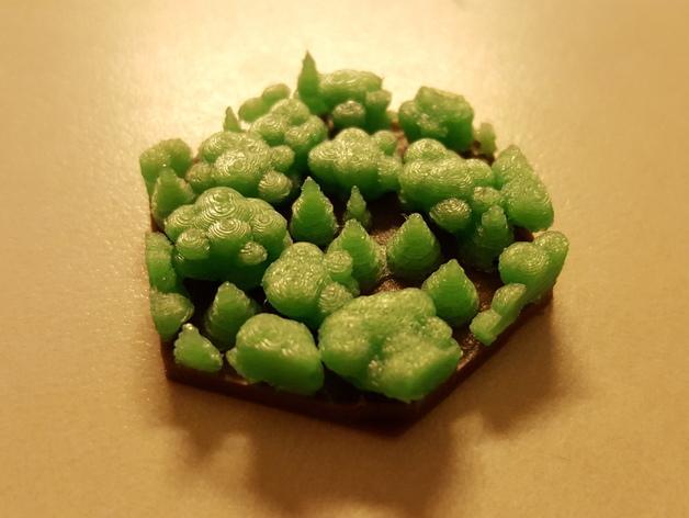 Tabletop Trees (Hex)