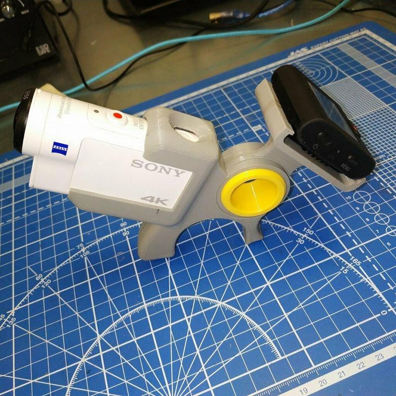 Grip for action camera Sony fdr x3000r (AS300)