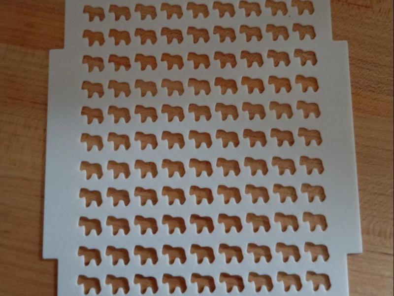 Horse sprinkle stencil