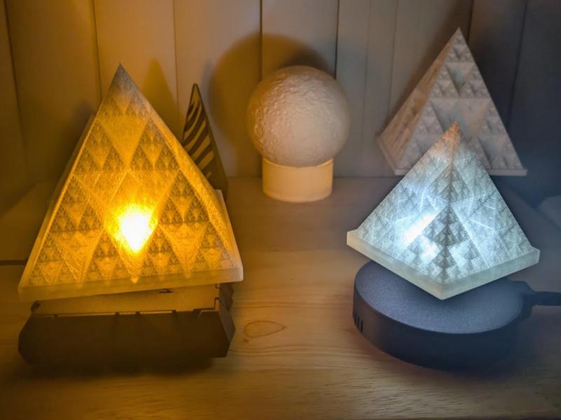 Levitating Fractal Tree