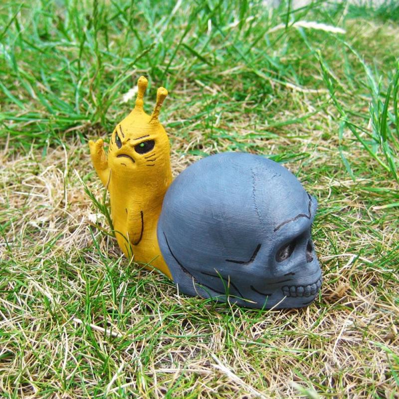 The Lich Snail! Skull Version!