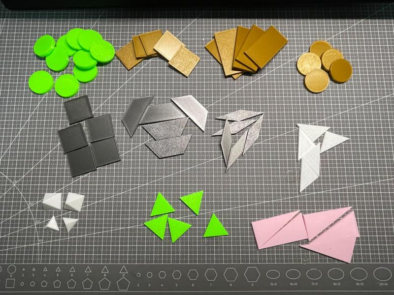 Plane figure - mathematics teaching aids