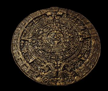 Aztec Sun Stone by Scan the World