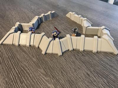 Wargaming compatible Defence Wall