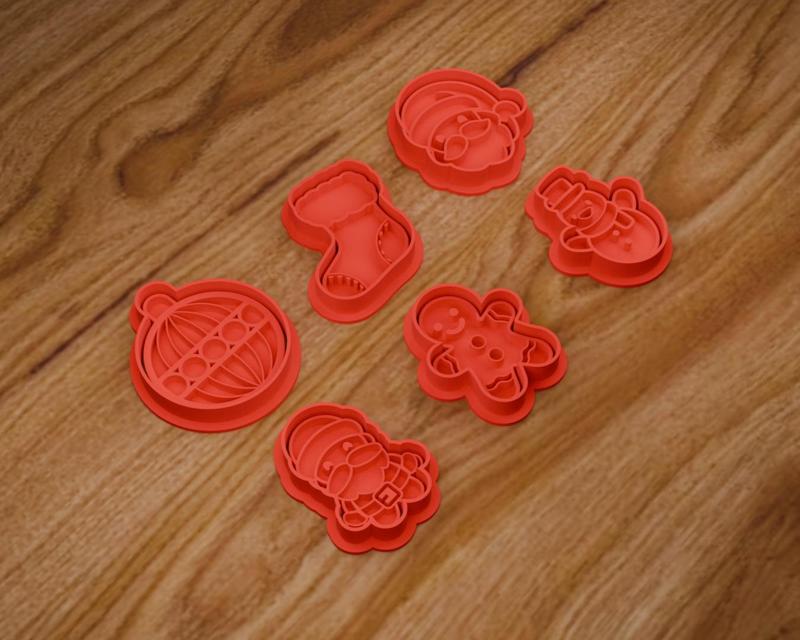 Christmas Ornaments - Cutters and Stamps