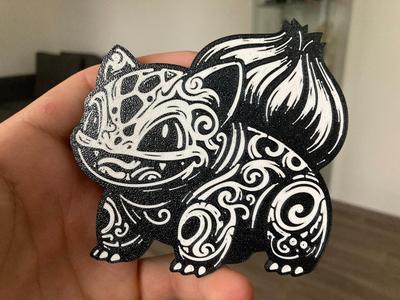 Bulbasaur pokemon ornament