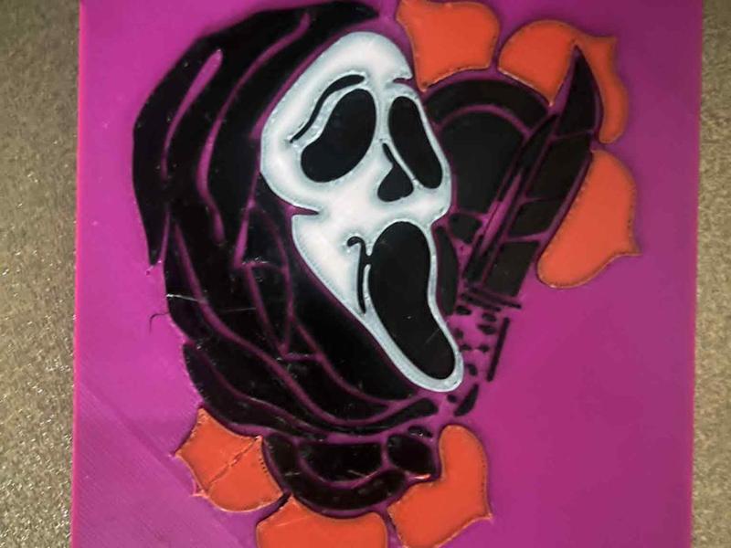SCREAM 2D PRINT