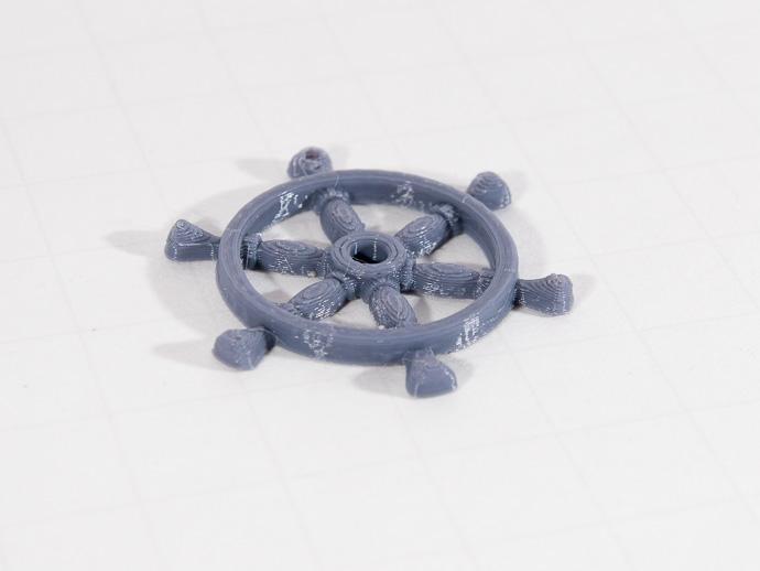 Ship Wheel Pendant