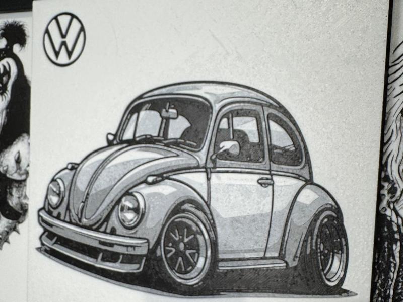 Hue Forge Caricature VW Beetle