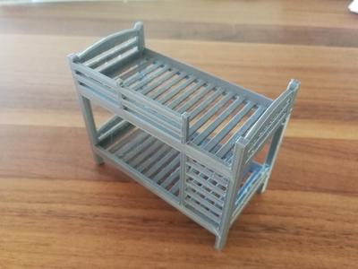 Bunk Bed with Integrated Ladder