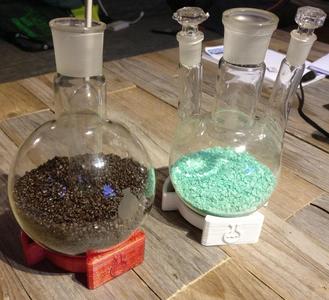 Round-bottom flask stand