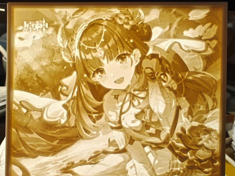 Nilou - Genshin Impact Poster Lithophane