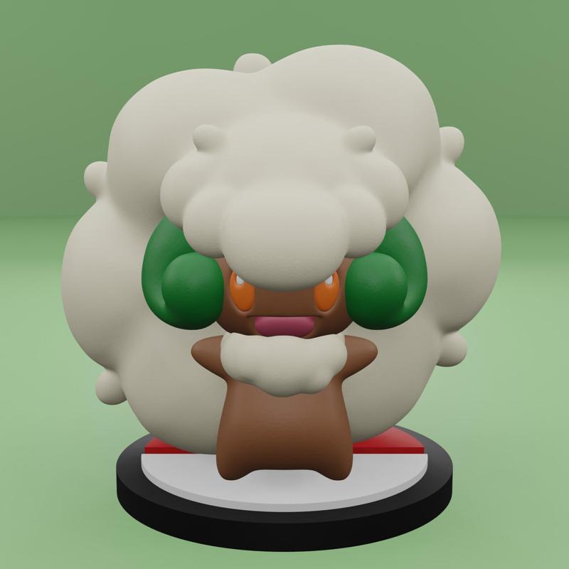 Pokemon No. 547 Whimsicott