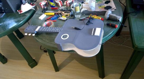 Аcoustic guitar for travel