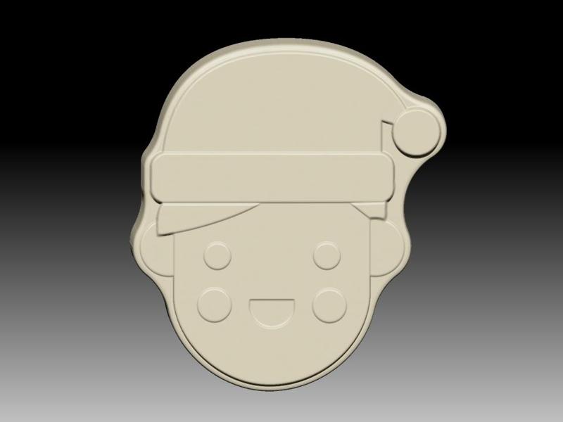 CHRISTMAS BOY SOLID SHAMPOO AND MOLD FOR SOAP PUMP