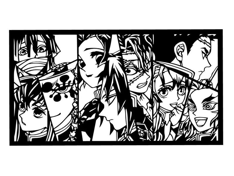 Demon Slayer Hashiras all together