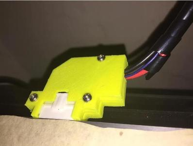 heat bed cable stress relief connector for X6A 