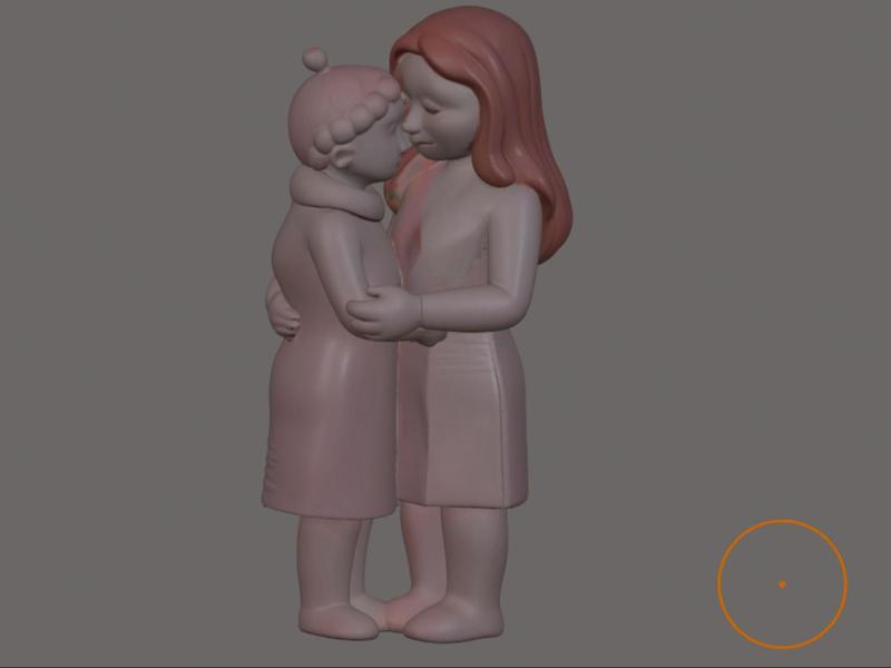 Silent “Love”—Mother’s Day Sculpture