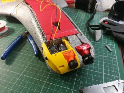 Runcam Split Mini 2 mount for Ritewing Mini Drak