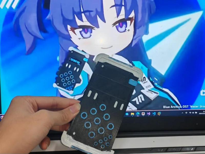 Scientific Calculator Blue Archive Yuuka's Favorite Item Millennium Technology Cosplay Prop