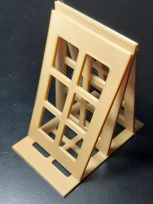 1/12 Dollhouse window (Model No.8)