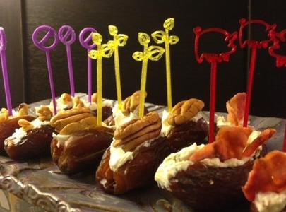 Pig and Veg Toothpicks