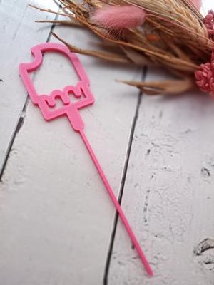 Mini toppers Candy Golosina Ice Cream Popsicle stick