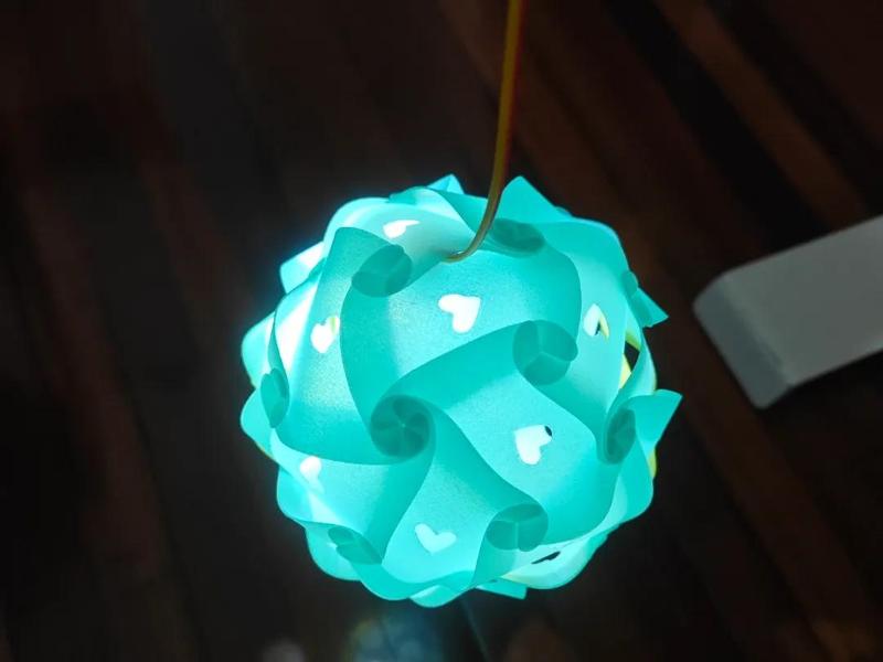 Colorful Lantern—Hand-Assembled