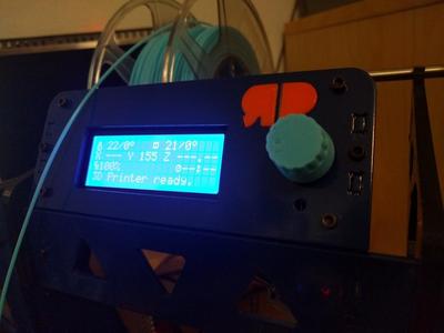 Control knob for prusa i3 steel
