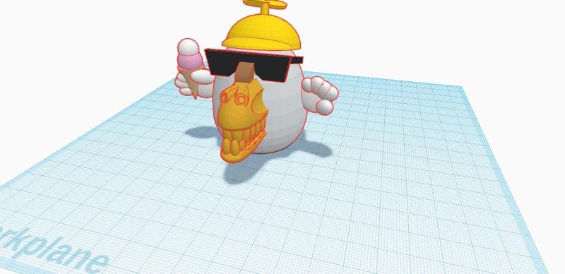 cool egg-man