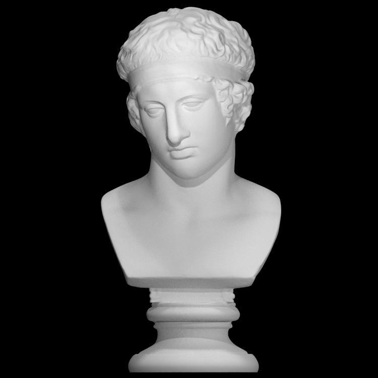 Bust of The Diadumenos type