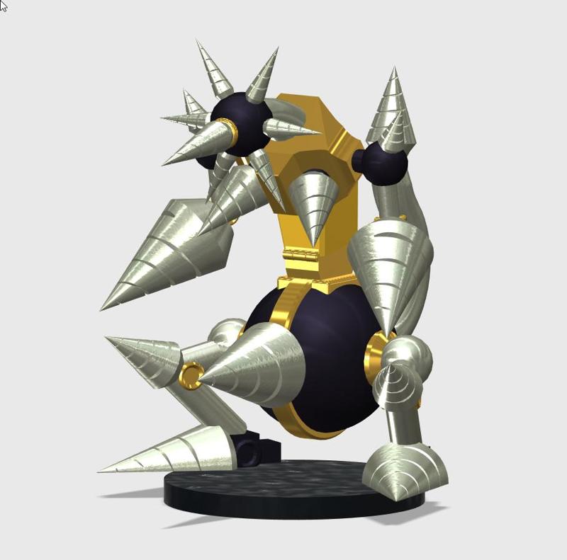 Yu-Gi-Oh! Dungeon Dice Drillago Miniature Figure