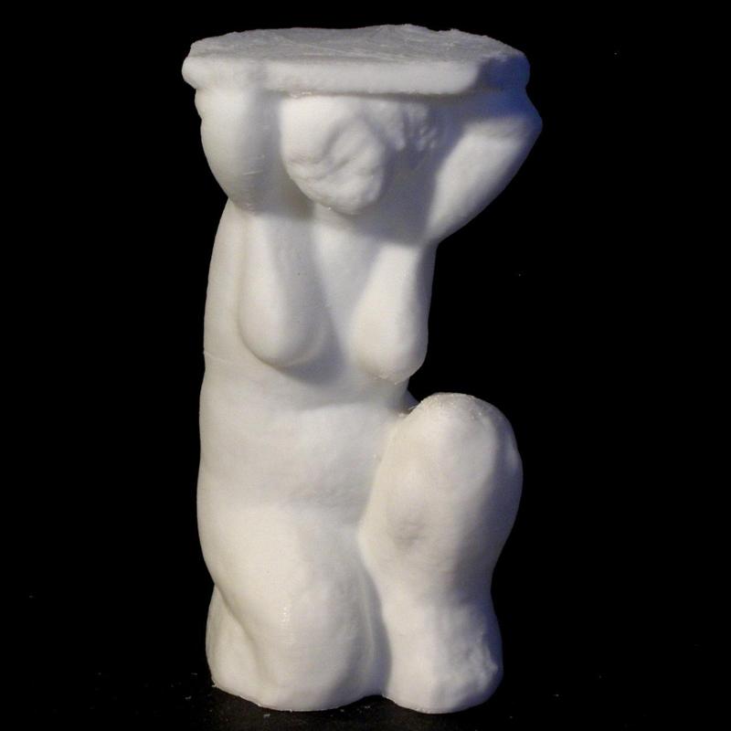 Caryatid at the MoMA, New York