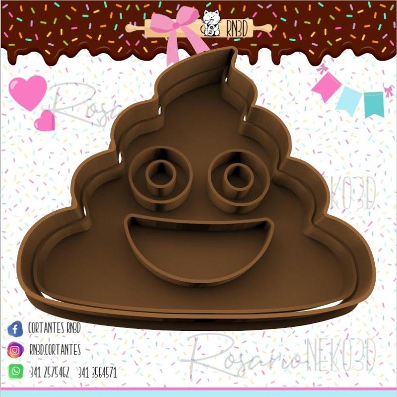 Poop cookie cutter - poop cookie cutter