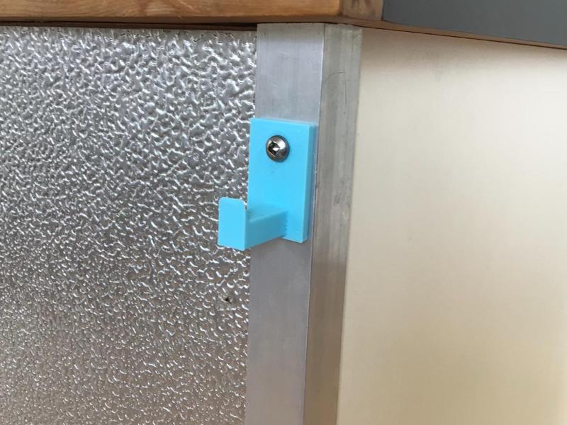 Screw in sunglasses hook