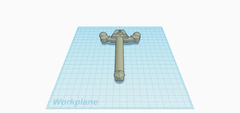 LoZ Magical Sword Handle