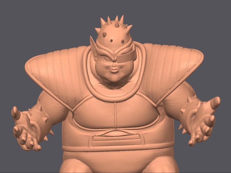 Dodoria DragonBall 3D Model