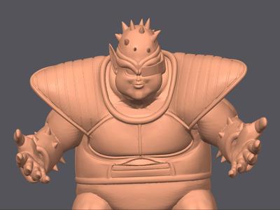 Dodoria DragonBall 3D Model