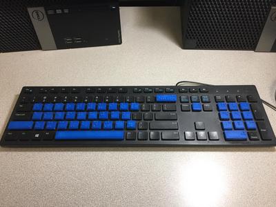 Braille Keyboard Keys