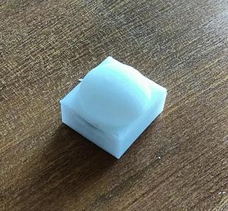 Box with dome for drone strobe light for night flying