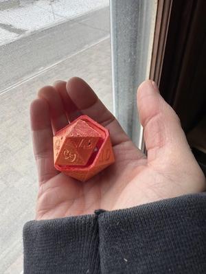 D20 Fidget Clicker