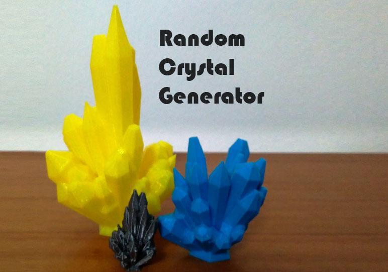 Random Crystal Generator