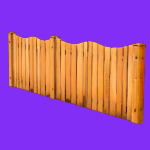 Wooden Picket Fence