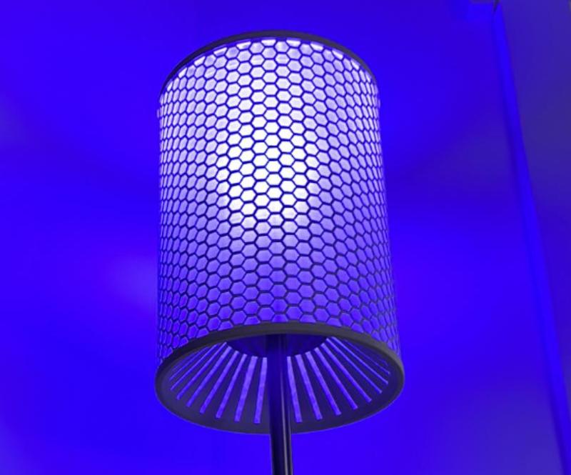 Hexagon Lampshade - for IKEA base (50mm hole)