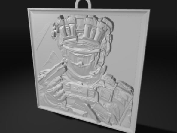 Wyvern Lithophane - Hangable