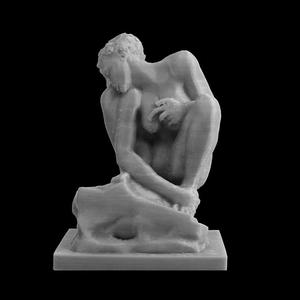 Crouching Woman at La Musée Rodin, France