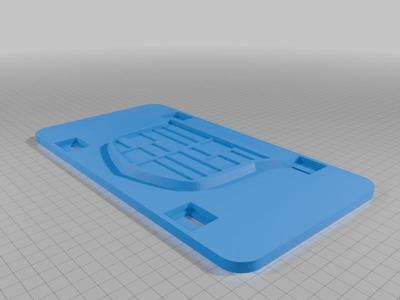 Cadillac Front license plate cover