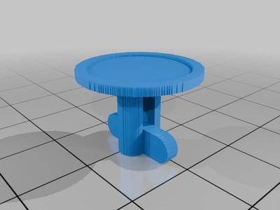 (3D Slash) Cufflink-makerbot